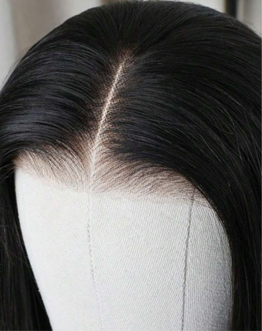 Straight glueless human blend