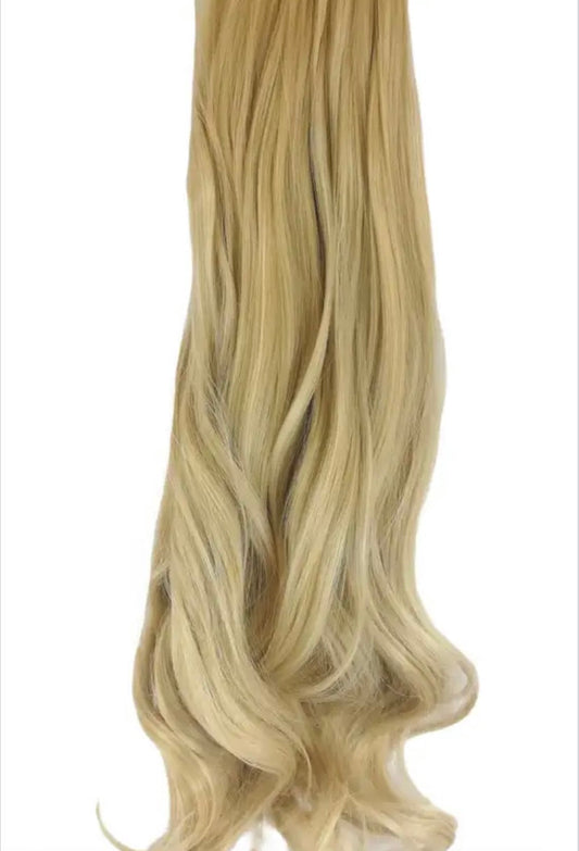 10 Piece Wavy Long Full Head Clip-on Hair Extensions XXL