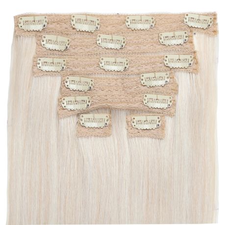 Magic Clip In Alethia 20 Inch 7 Piece 160G Straight Wig Hair Extensions